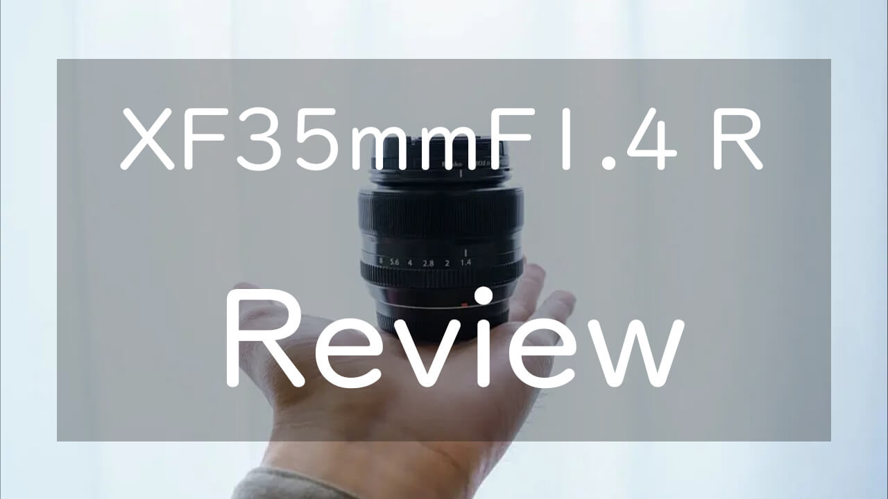 FUJI FILM XF35F1.4 R 52mmフィルター付き - レンズ(単焦点)