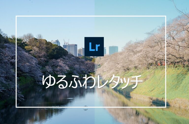 Lightroomで簡単に柔らかいゆるふわ写真にするレタッチ解説 Camerife